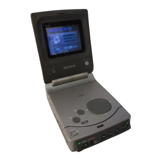 Sony IVO-V11 Operating Instructions Manual