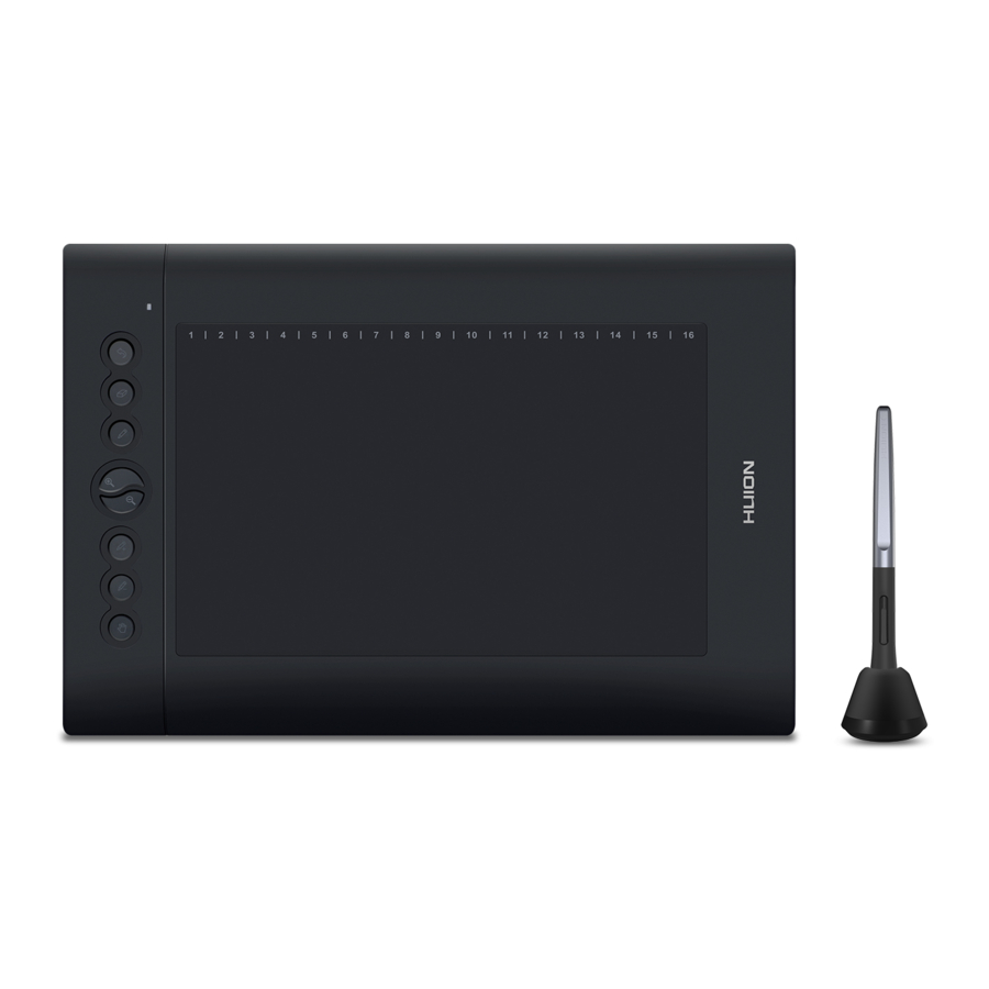 HUION 580(2048) - Tablet Manual