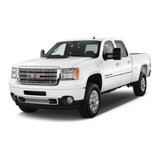 GMC 2014 Sierra Denali 3500HD Owner's Manual