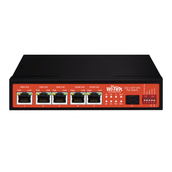 Wi-Tek WI-PS306GF-I Installation Manual