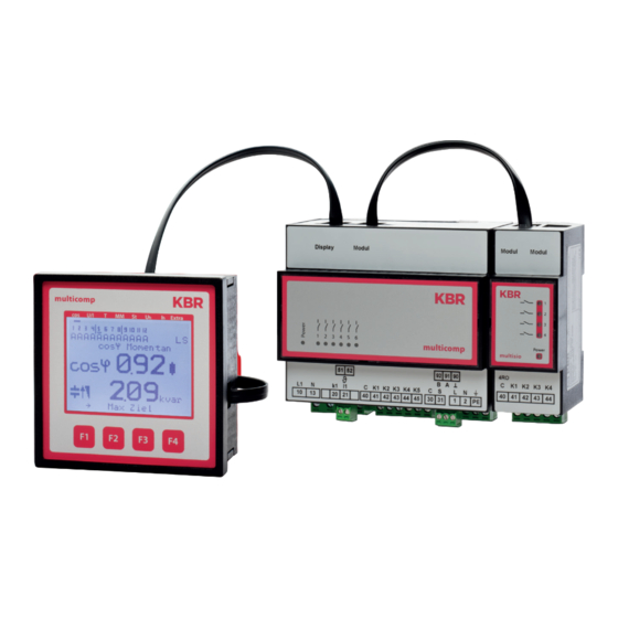 KBR multicomp D6 7 Series User Manual Technical Parameters