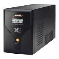 INFOSEC UPS SYSTEM X3 EX LCD USB User Manual