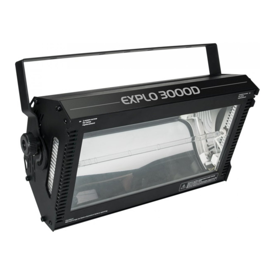 ProLights EXPLO3000D Manuals