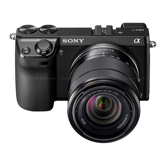 Sony NEX-7 &alpha Handbook