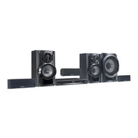 Panasonic SC-PT665 - 1000W 5 DVD Large Speaker Home Theater System Operating Instructions Manual