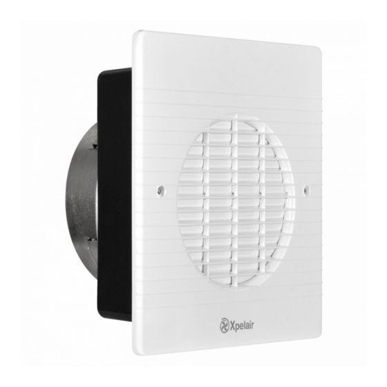 Xpelair WX6EC - 071422 Installation And Maintenance Instructions Manual