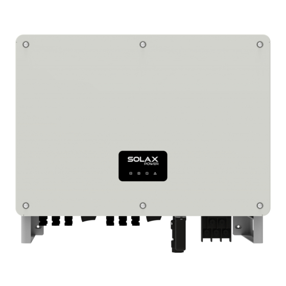 SolaX Power X3-MEGA G2 Series User Manual