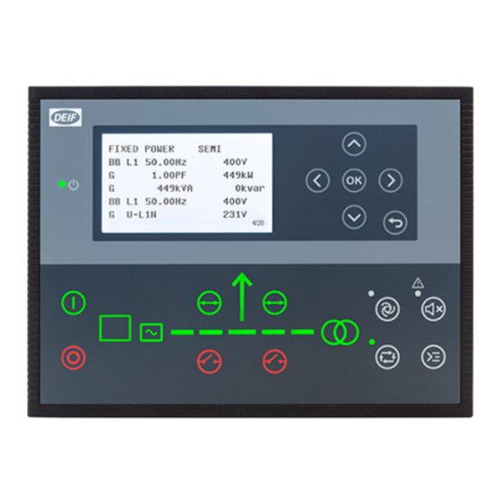 Deif AGC 150 Hybrid Manual