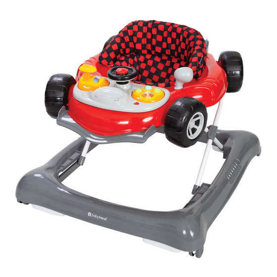BABYTREND TREND 5.0 ACTIVITY WALKER Instruction Manual