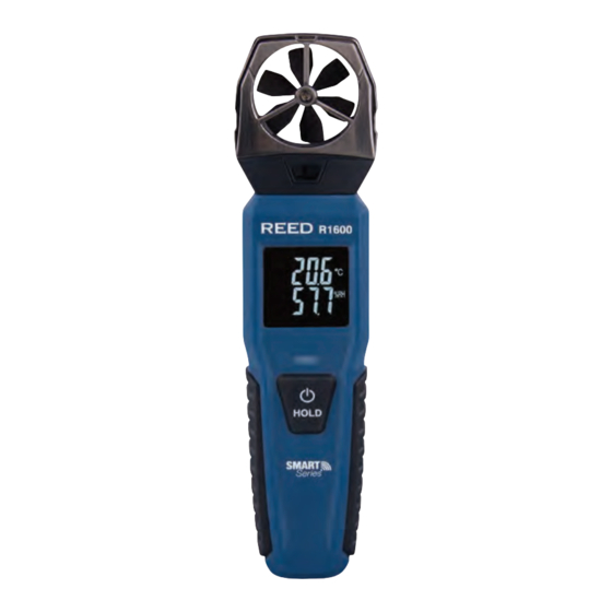 Reed Instruments R1600 Instruction Manual