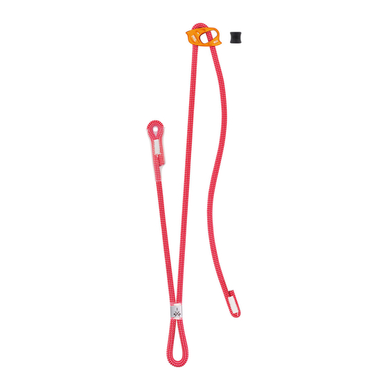 Petzl CONNECT ADJUST Manual