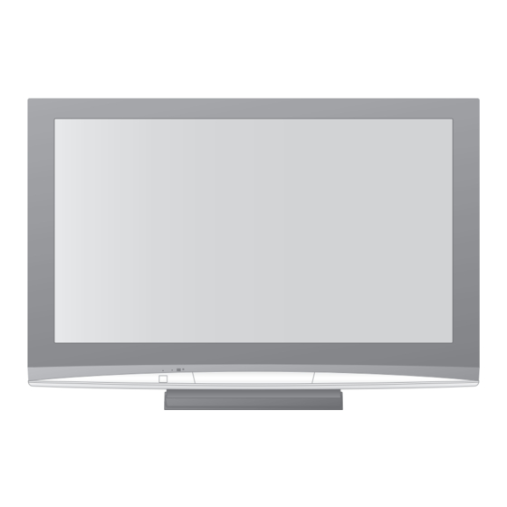 Panasonic Viera TH-50PZ80B Operating Instructions Manual