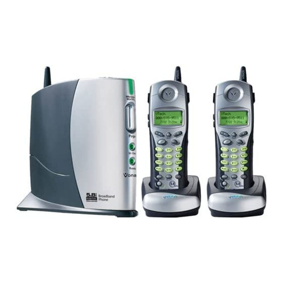 VTech Vonage IP 8100-2 Manual