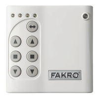 fakro ZWK10 User Manual