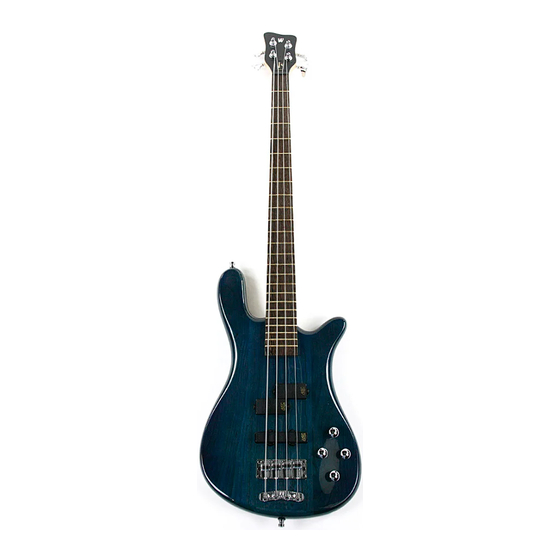 Warwick Pro Series Manual