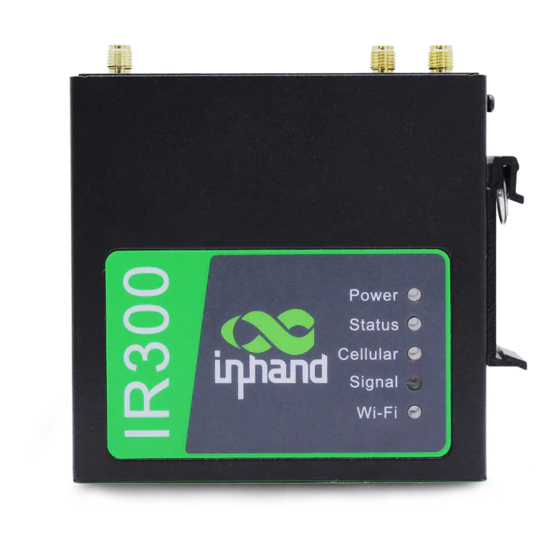 InHand IR300 Series Quick Installation Manual