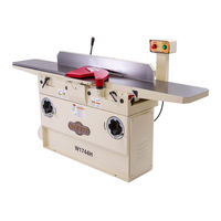 Woodstock SHOP FOX W1744H Manual Insert