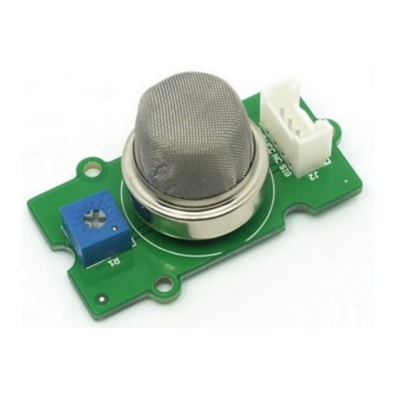 SeeedStudio Grove MQ3 Gas Sensor Manuals