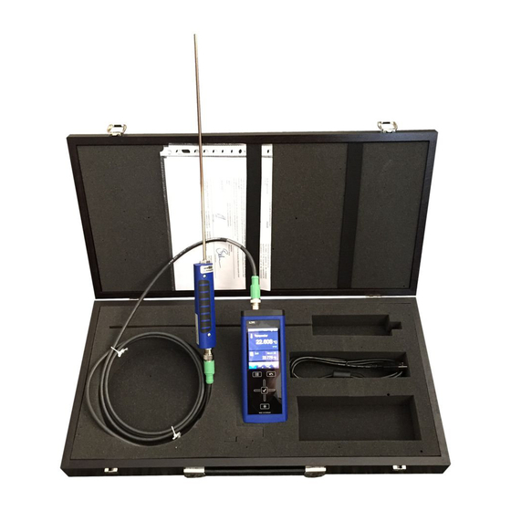 User Manuals: LR-Cal LRT 1000 Reference Thermometer