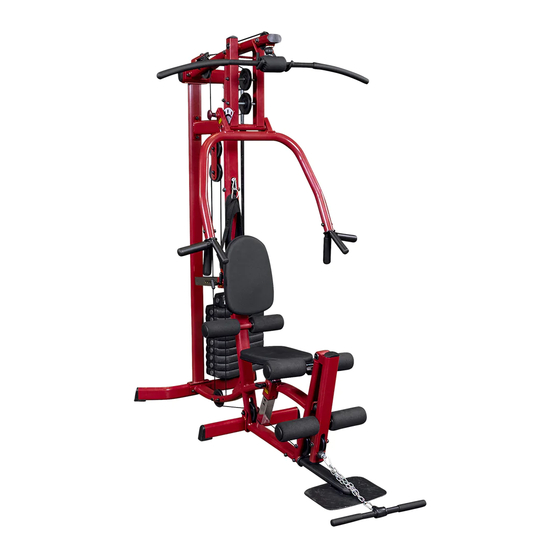 Best Fitness BFMG30 Station Home Gym Manuals