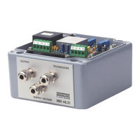 Messotron MBI 46.31 Series Operating Instructions Manual