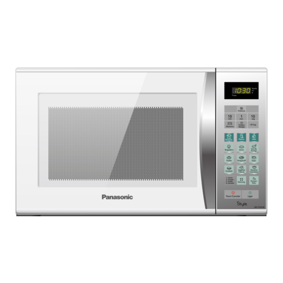 Panasonic NN-ST652WRUN Quick Start Manual