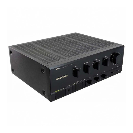 Harman Kardon HK6800 Instruction Manual