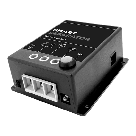 Dometic NDS SS12-100 Short Operating Manual