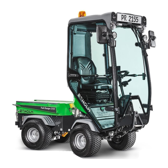 Egholm Park Ranger 2155 Operator's Manual