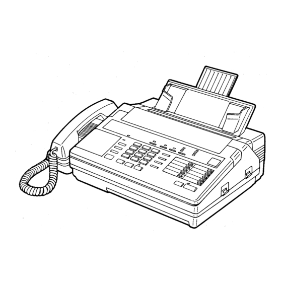 Panasonic KX-F50 Service Manual