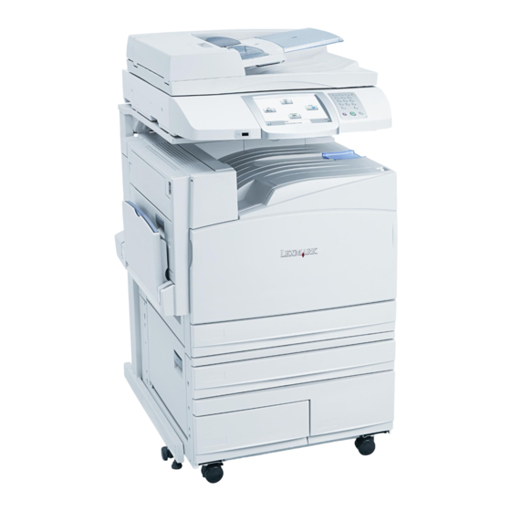 Lexmark X940E User Manual