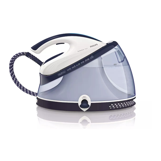 Philips PerfectCare Aqua GC8600 series Manual