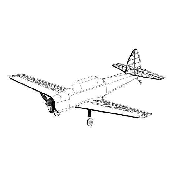Manzano Laser Works deHavilland DHC-1 Chipmunk Assembly Manual