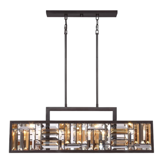 Quoizel LWS3565A Bronze Pendant Light Manuals