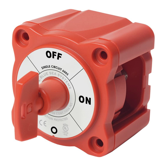 Blue Sea Systems 6005 Manual