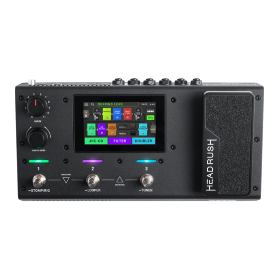HEADRUSH MX5 User Manual
