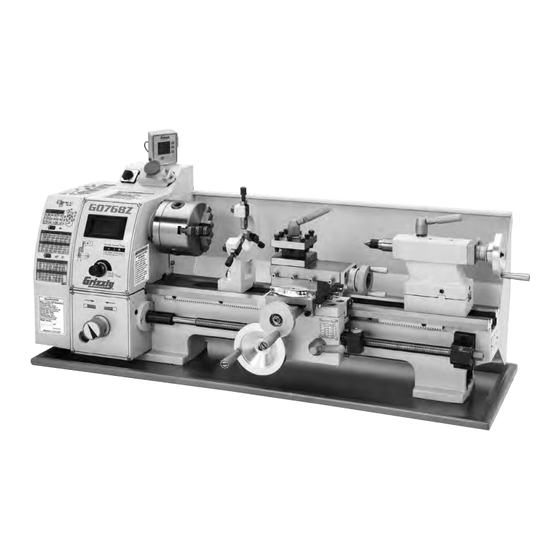 Grizzly G0768Z Manual