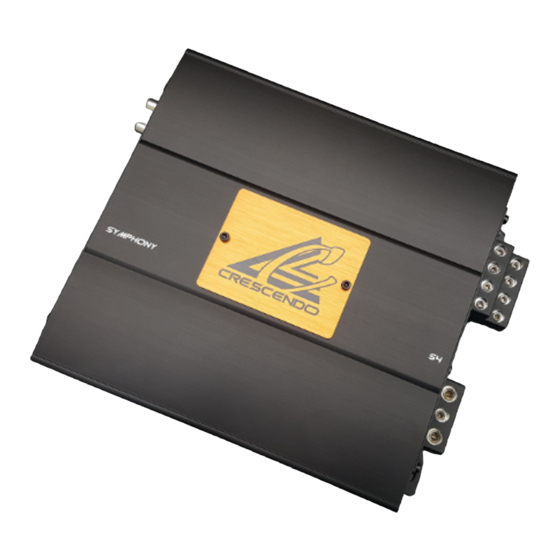 crescendo SYMPHONY S1-V2 Owner's Manual