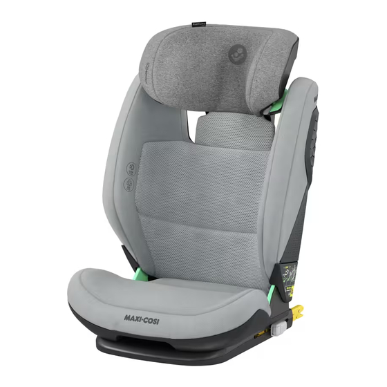 Maxi-Cosi RodiFix Pro i-Size Manual