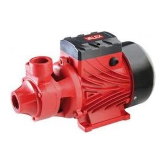 Valex PJ370B Operating Instructions Manual