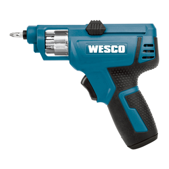 Wesco WS2013 Manual