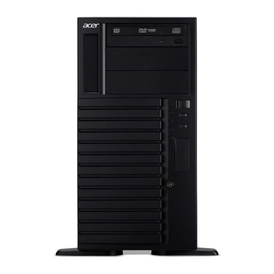 Acer Altos T350 F4 Tower Server Manuals