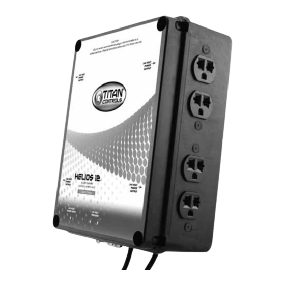 Titan Controls Helios 12 Instruction Manual