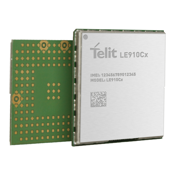 Telit Wireless Solutions LE910C1-NAD Hardware Design Manual