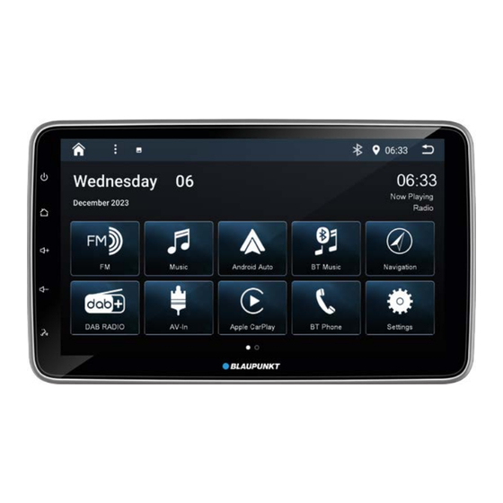 Blaupunkt 948 DAB Series Operating Instructions Manual