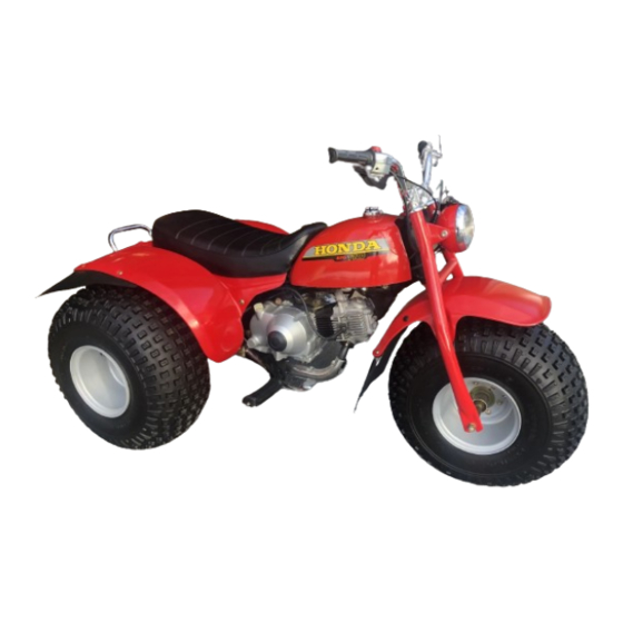 Honda 1980 ATC110 Owner's Manual