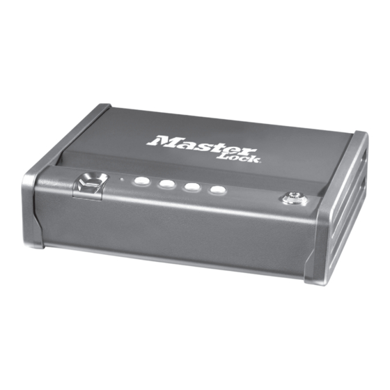 Master Lock MLD08E Instructions For Use Manual