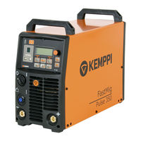 Kemppi FastMig Pulse 350 Quick Manual