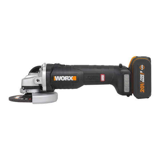 Worx BRUSHLESS MOTOR WX813 Series Original Instructions Manual