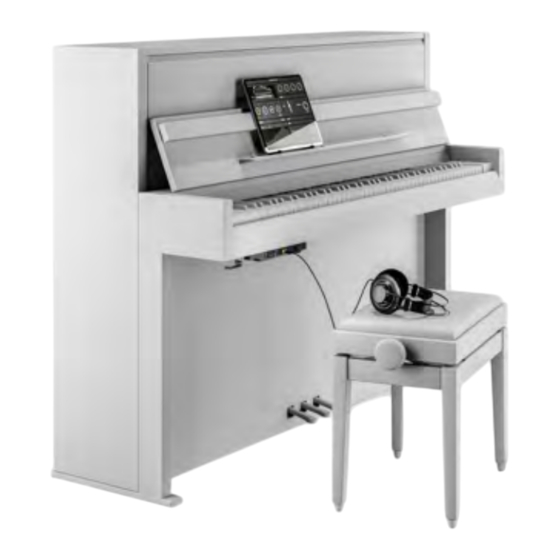 C. Bechstein VARIO Installation Instructions Manual